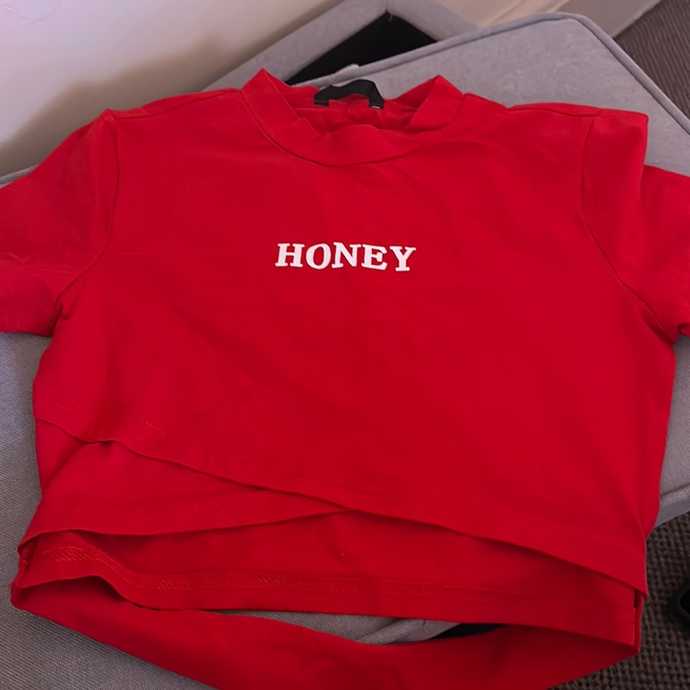 Red shirt